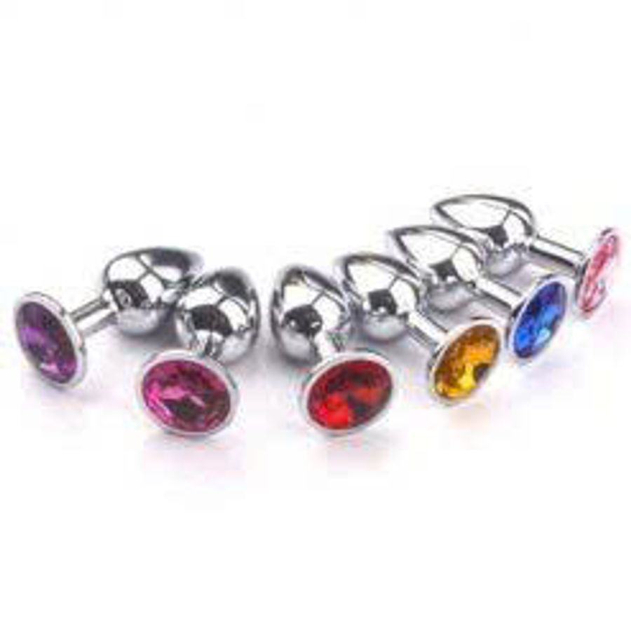 Phích Cắm Hậu Môn Inox Đính Đá Siêu Sang Chính Hãng