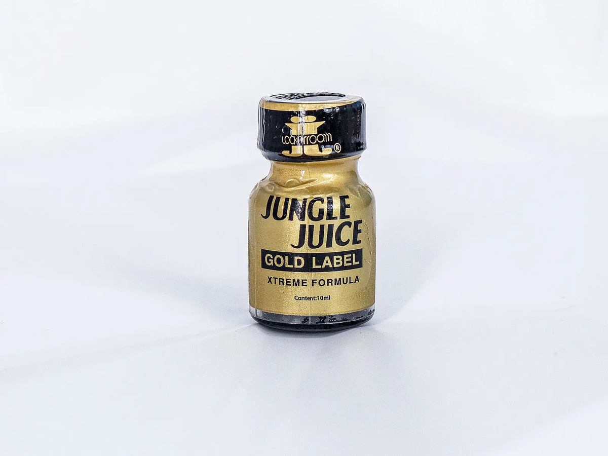 Chai hít popper Super Jungle Juice Gold Label 10ml tăng cảm giác hưng phấn chính hãng 