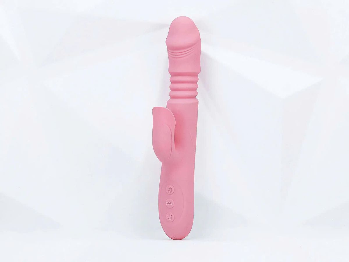 Máy massage hỗ trợ nữ giải tỏa rung thụt, phát nhiệt, lưỡi liếm 7 chế độ