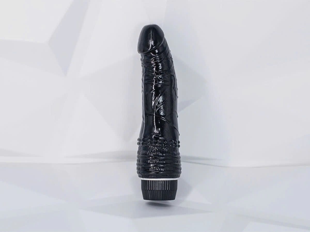 Dương vật giả silicon cong Shaki Sweet đen