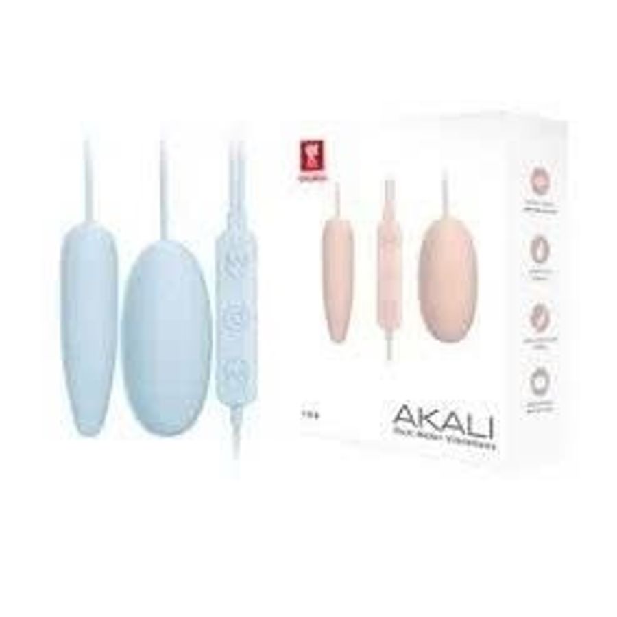Máy Massage Hỗ Trợ Giải Tỏa Cho Nữ Trứng Rung Đôi Akali Galaku – Có Dây Siêu Dài Chính Hãng