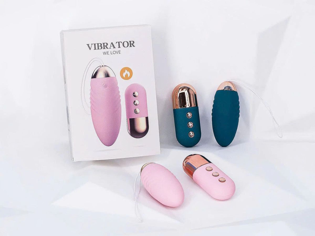 Máy Massage Hỗ Trợ Giải Tỏa Cho Nữ Trứng rung LILO ấm nóng rung cực mạnh Chính Hãng