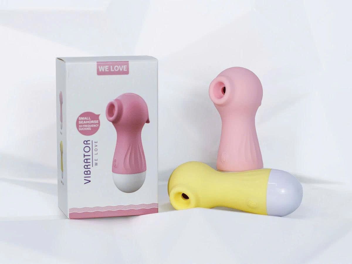 Máy Massage Hỗ Trợ Giải Tỏa Cho Nữ  rung hút núm vú âm vật We Love Chính Hãng