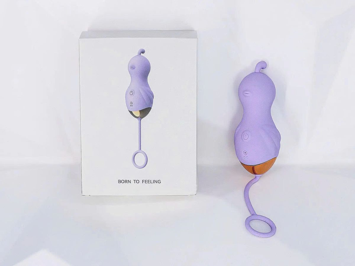 Máy Massage Hỗ Trợ Giải Tỏa Cho Nữ Trứng rung Born To Feeling rung kích thích tập cơ âm đạo Chính Hãng