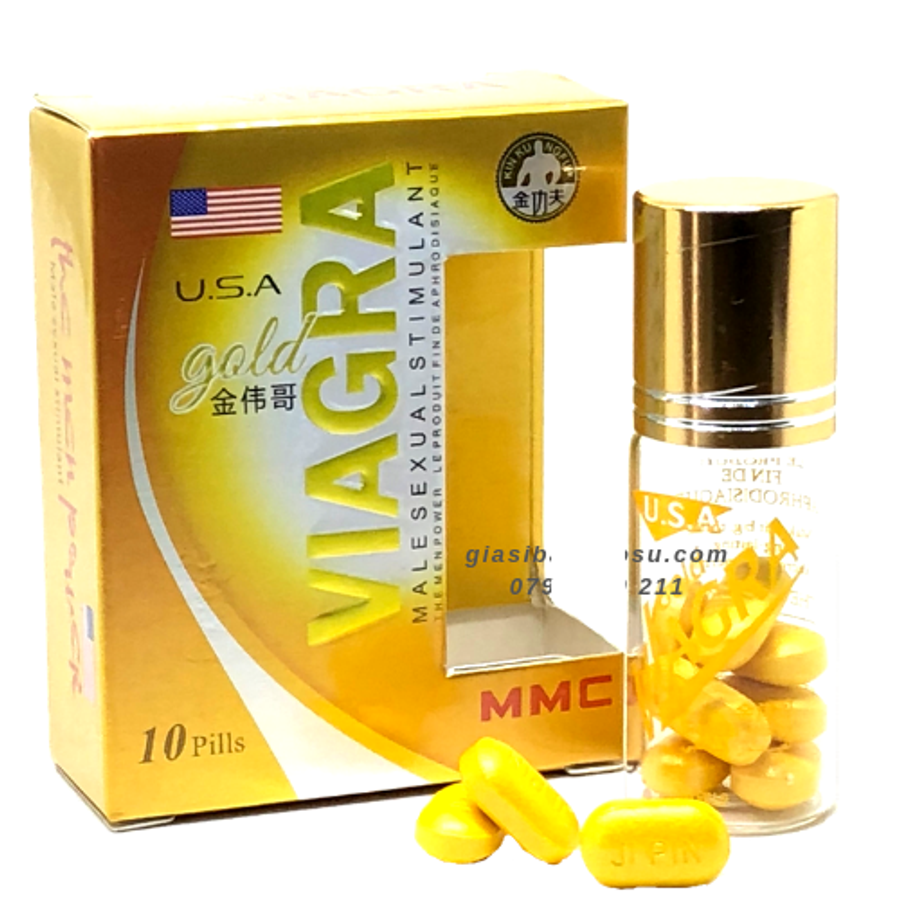 Viên uống sinh lý nam Cường Dương Cao Cấp USA - VG Gold