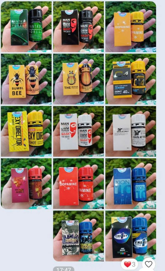 Tinh dầu popper popper 40ml lấy ngẫu nhiên, che tên