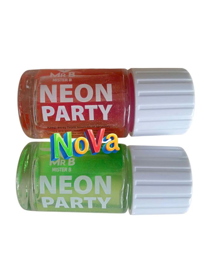 combo 2 chai Tinh Dầu Popper PWD Neon Party  lọ 40ml logo nắp