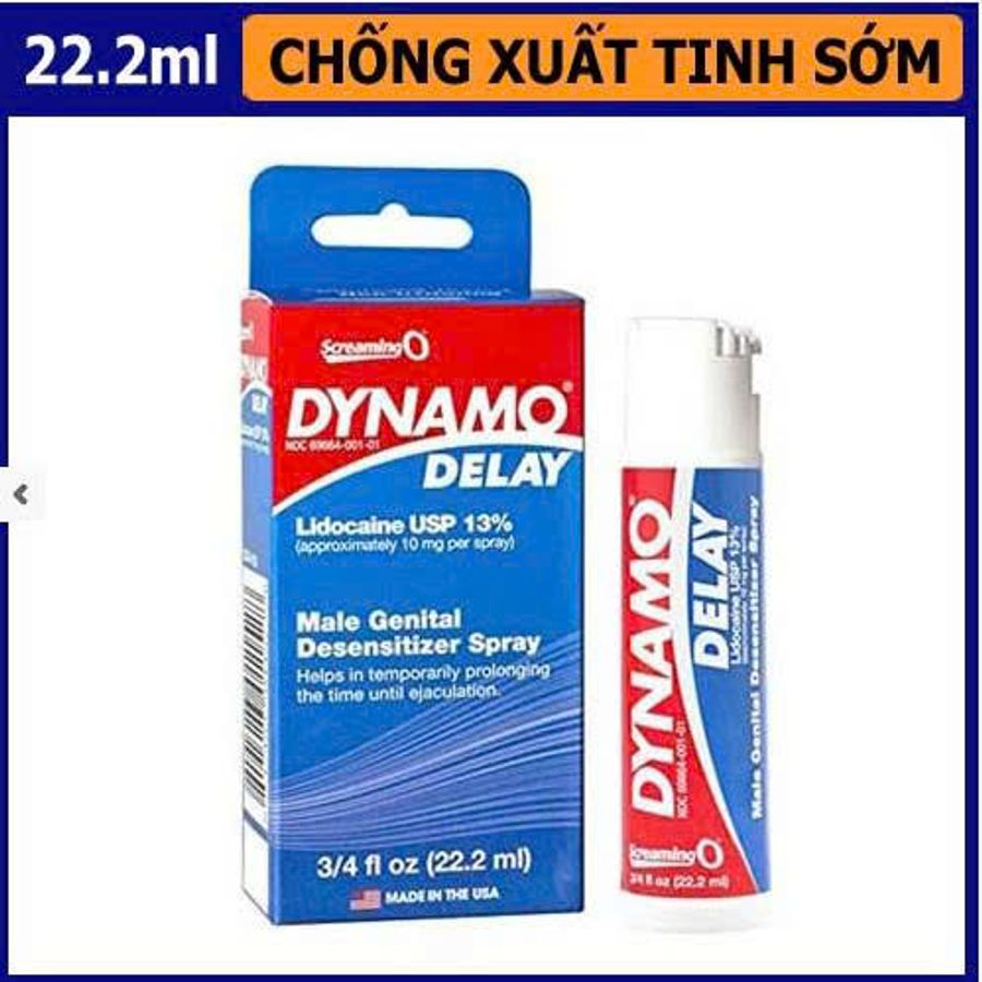 Chai Xịt Dynamo Kéo Dài Quan Hệ Nhanh - Hiệu Quả 100%