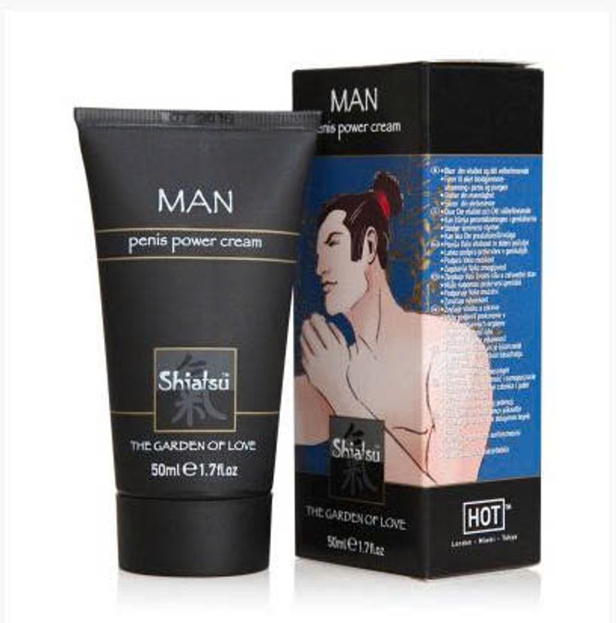 Kem Thảo Dược ManShiatsu 50ml - Tăng Cương Cứng