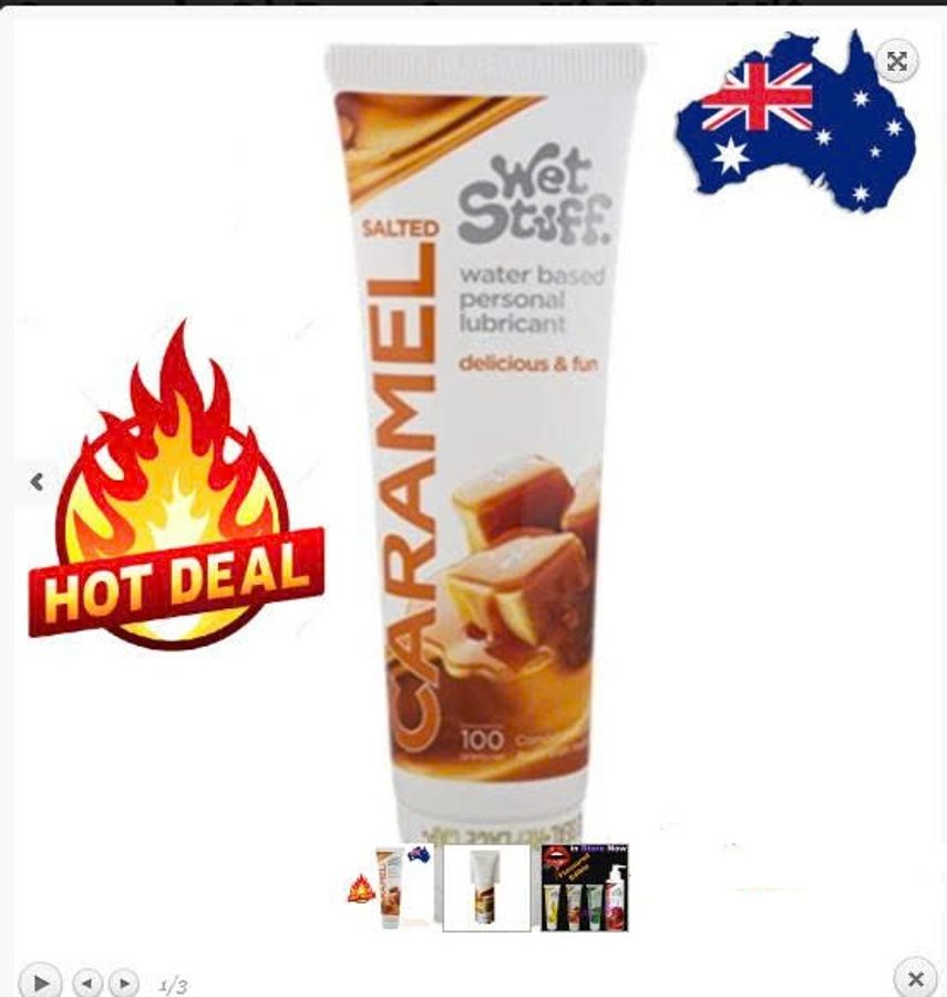 Gel Bôi Wet Stiff - Vị Caramel - Sử Dụng Quan Hệ Bằng Miệng 