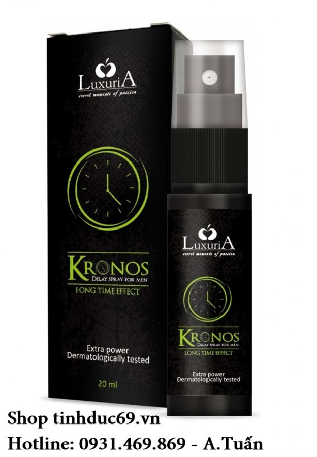 Chai Xịt Kéo Dài Quan Hệ Cực Tốt Kronos - 100% Chính Hãng (K1900)