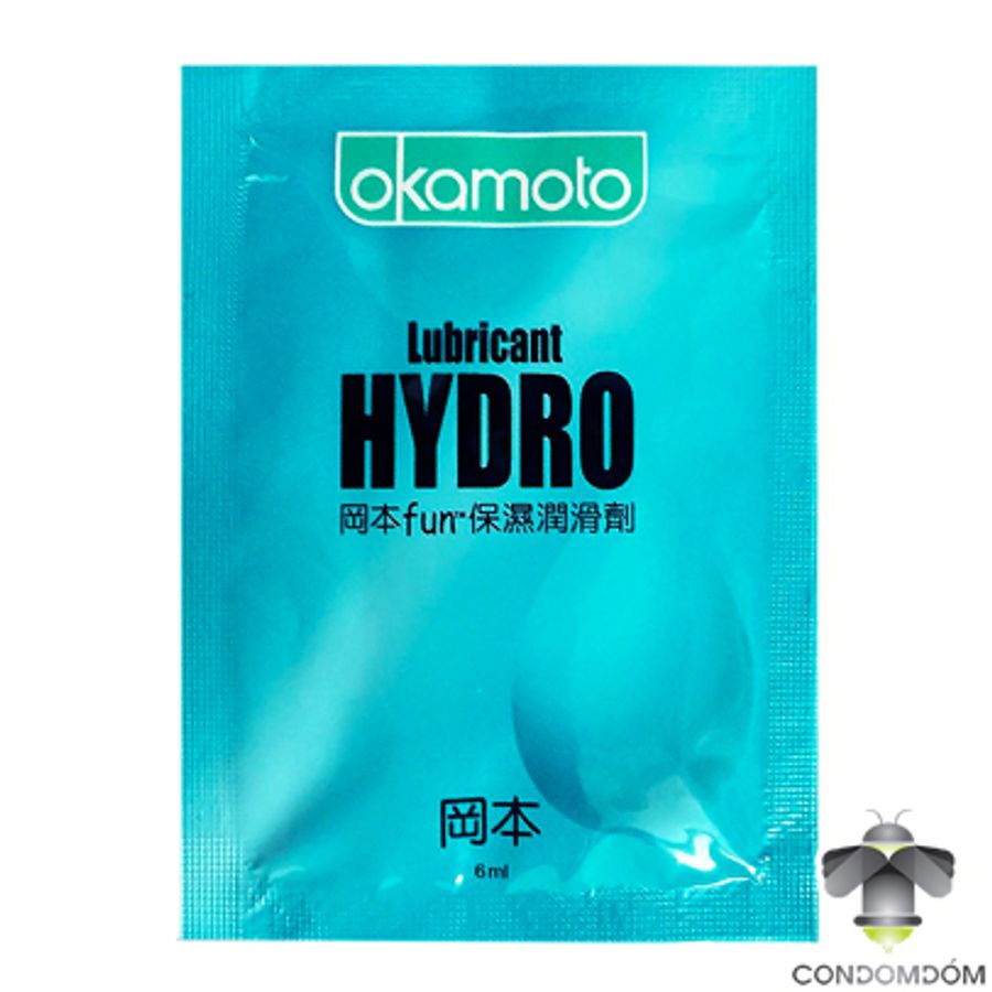Gel Okamoto Hydro 6ml nhỏ gọn tiện dụng