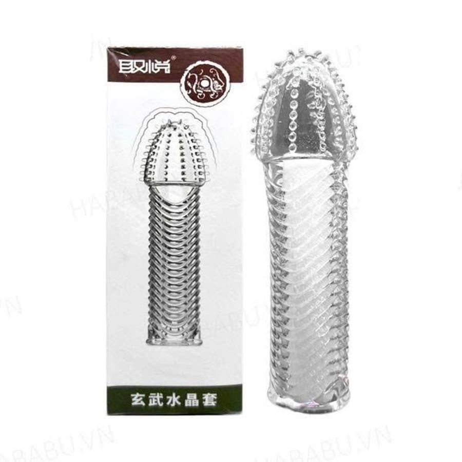 Bao cao su đôn dên Aichao Gai Gân (hộp nâu) tăng kích thước chính hãng