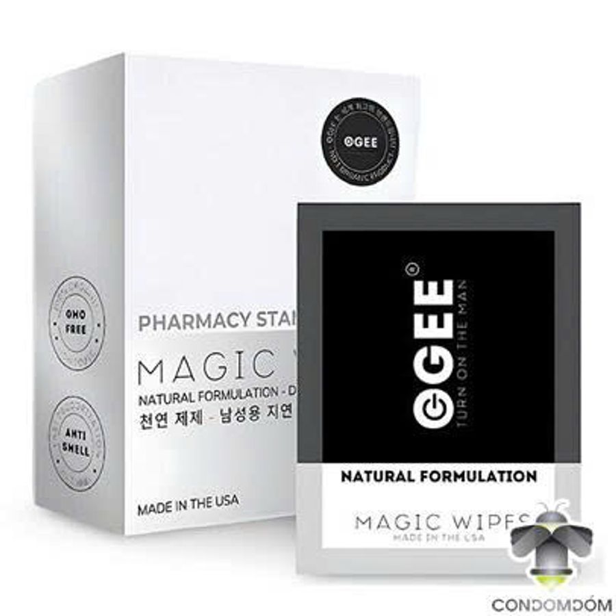 Khăn lau Ogee Magic Wipes chống xuất tinh sớm Hộp 10 Khăn
