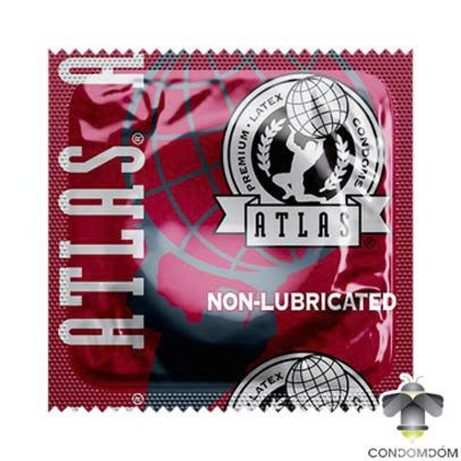 Bao cao su quan hệ miệng Atlas Non Lubricated – 10 Bao