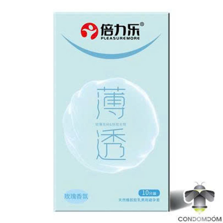 Bao cao su HBM Beilile siêu mỏng hương hoa hồng hộp 10 chiếc