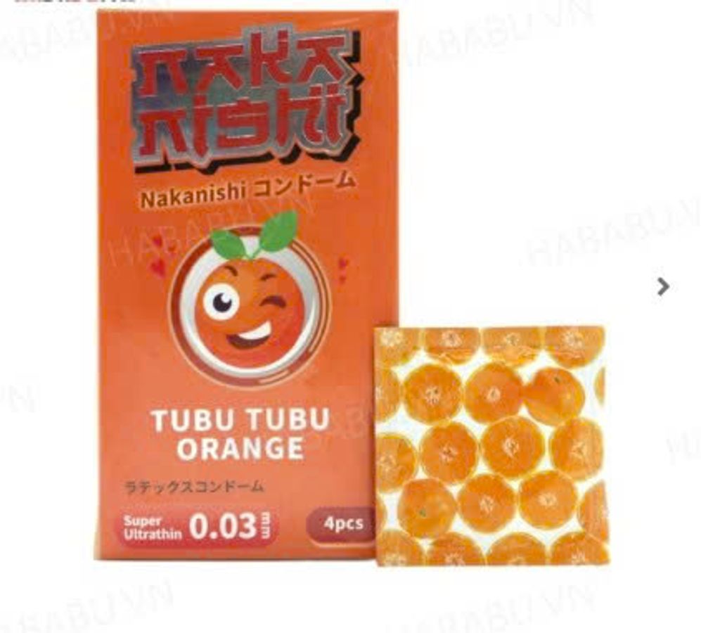 Bao cao su siêu mỏng Nakanishi Cam hộp 4 chiếc chính hãng