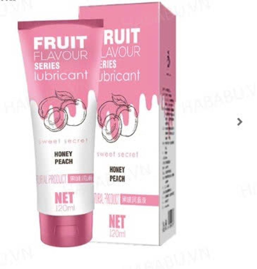 Gel tạo trơn  Olo Sweet Secret Fruit Flavour hương đào 120ml chính hãng