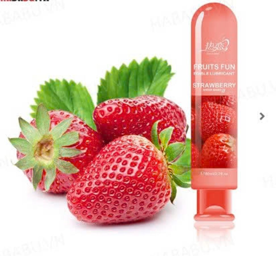 Gel tạo trơn Fruits Fun Strawberry chai 80ml chính hãng