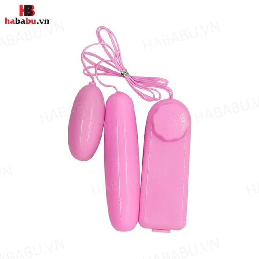 Trứng rung tăng khoái cảm 2 đầu chính hãng