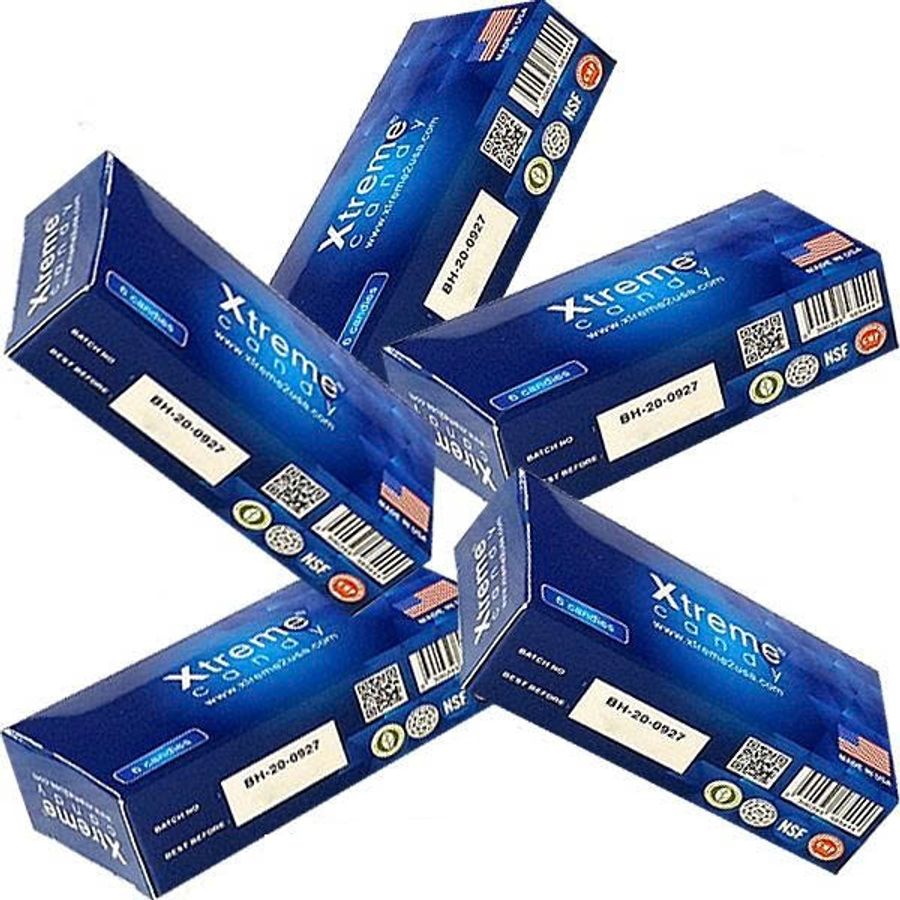 ( 2 viên ) Kẹo Sâm X-treme Candy Xanh
