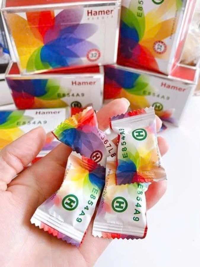 [ Cao cấp ] Kẹo ngậm hỗ trợ sinh lí phái mạnh Kẹo Sâm Hamer E854A9 Malaysia