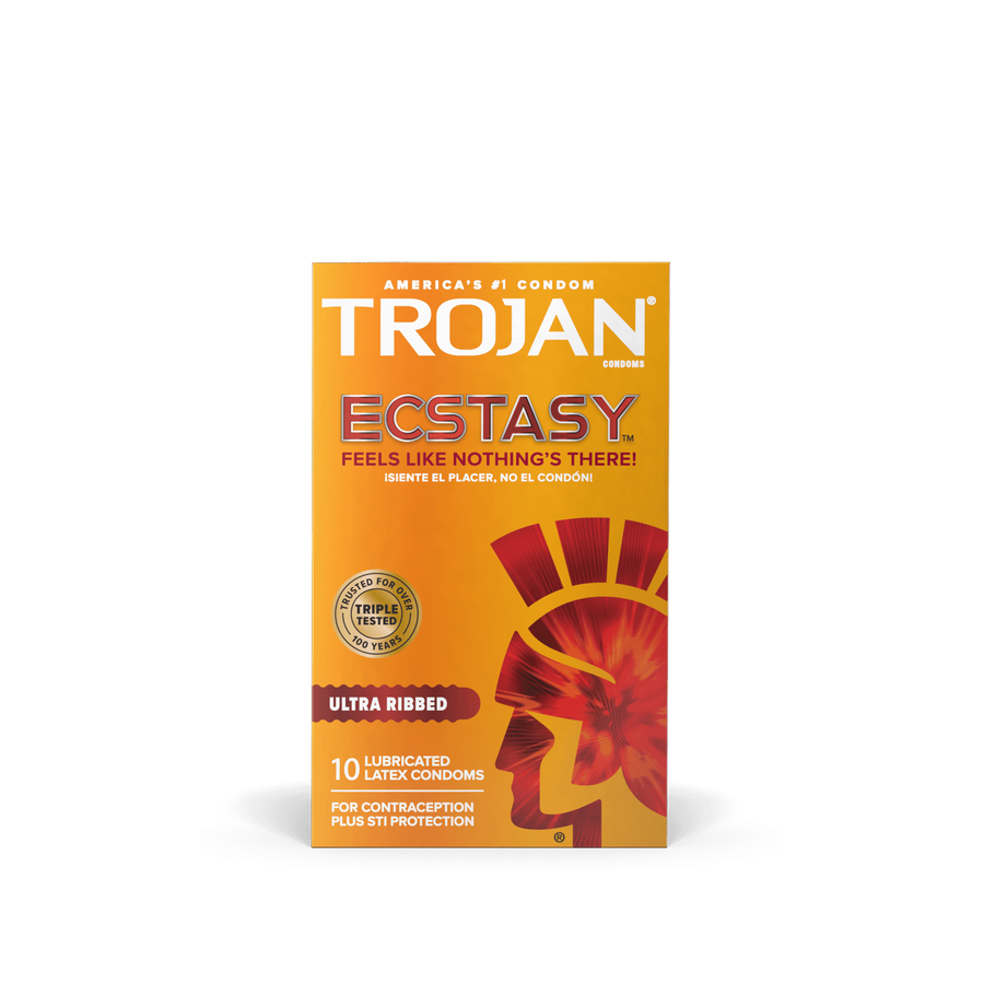 Bao Cao Su Trojan Kích Thích™ Ecstasy™ Ultra Ribbed