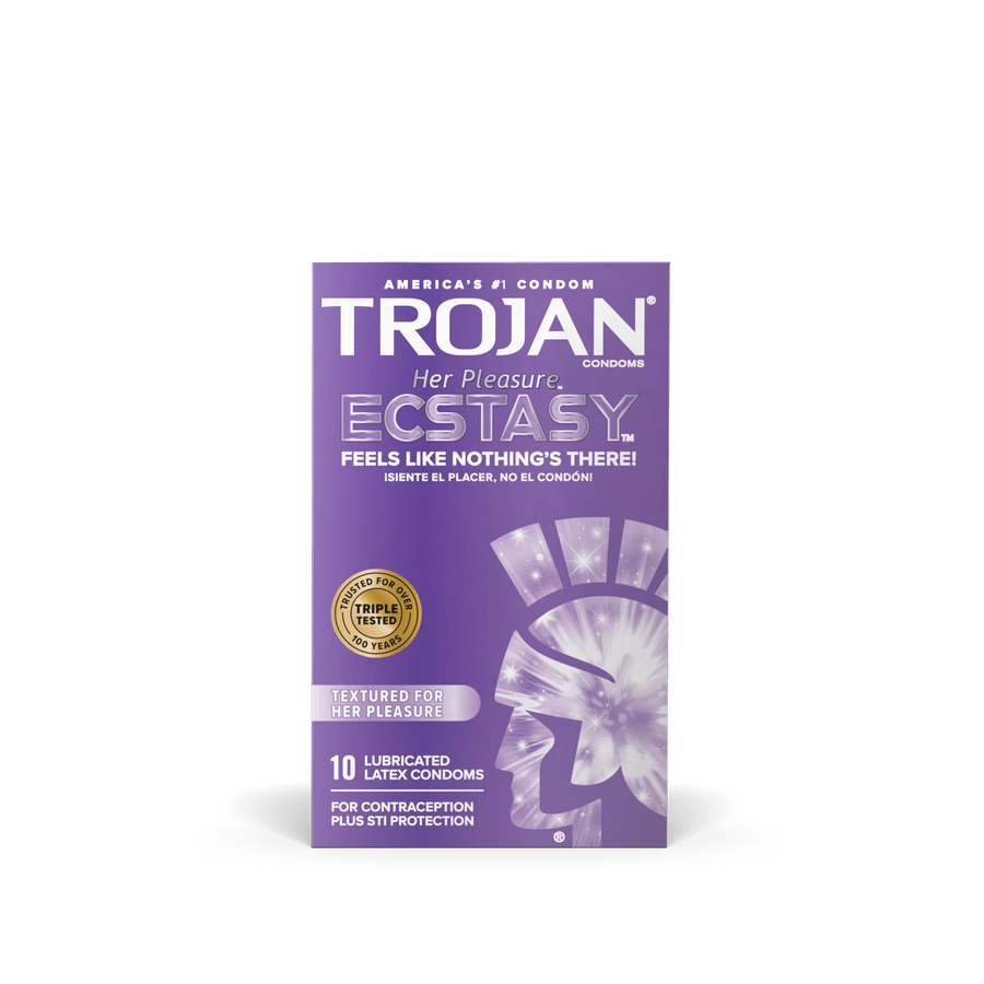 Bao Cao Su Trojan Mỏng Kích Thích Nữ™ Her Pleasure™ Ecstasy™