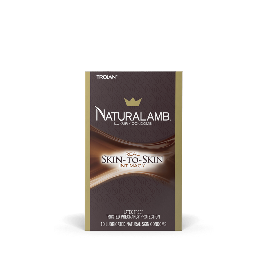 Bao Cao Su Trojan Cao Su Tự Nhiên Trơn™ Naturalamb™ Non-Latex Condoms