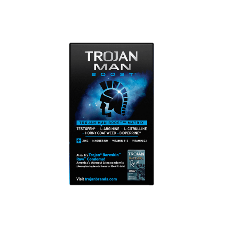 Viên Uống Tăng Cường Sinh Lý Trojan™ Man Boost Supplements 60 Viên