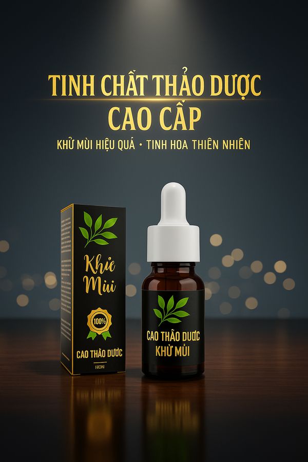 Thảo dược thiên nhiên khử mùi kéo dài thời gian cho nam sinsu