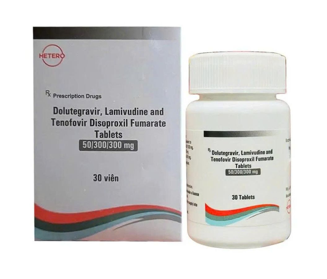 Viên Uống PEP72h-ARV HETERO viên màu CAM ngừa HIV 72h và là ARV dtri virut HIV