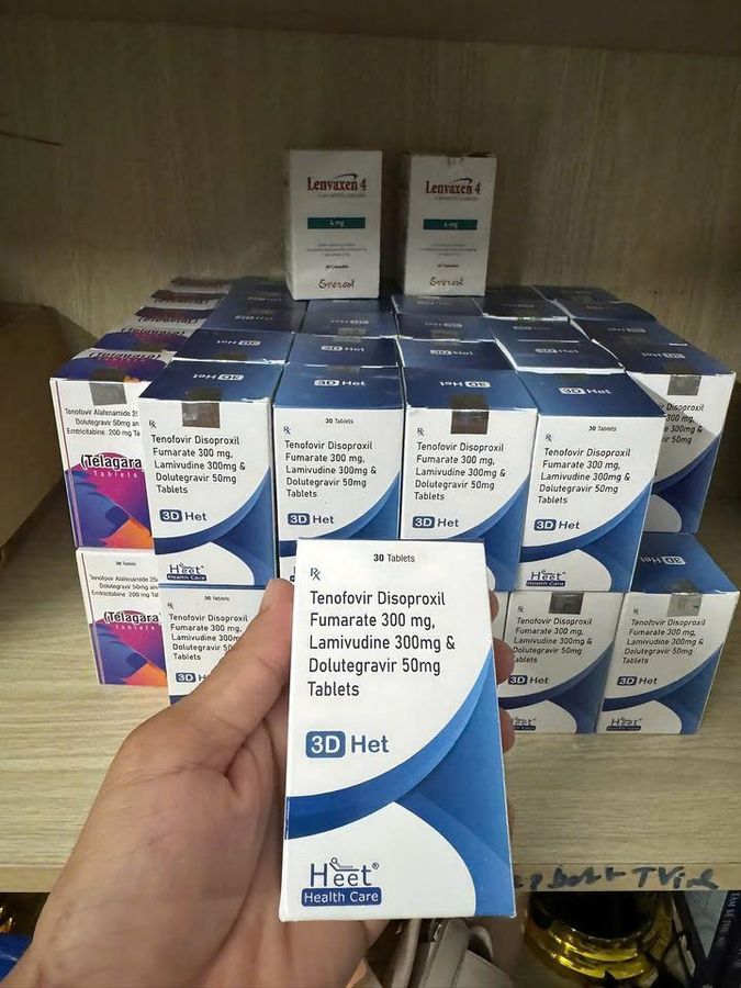 Viên uống PEP72h-ARV loại 3D Heet ngừa H.I.V và là ARV ứ.c ch.ế virut HIV