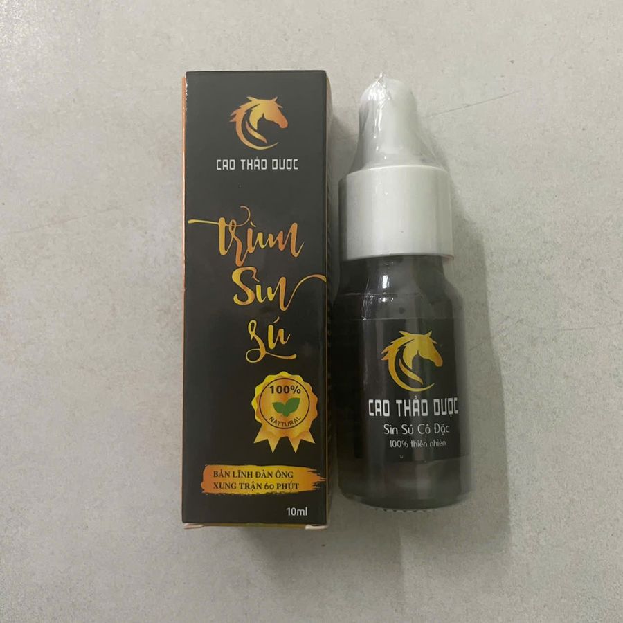 Tinh chất siêu đậm đặc sìn sú 10ml dạng bôi không nóng rát