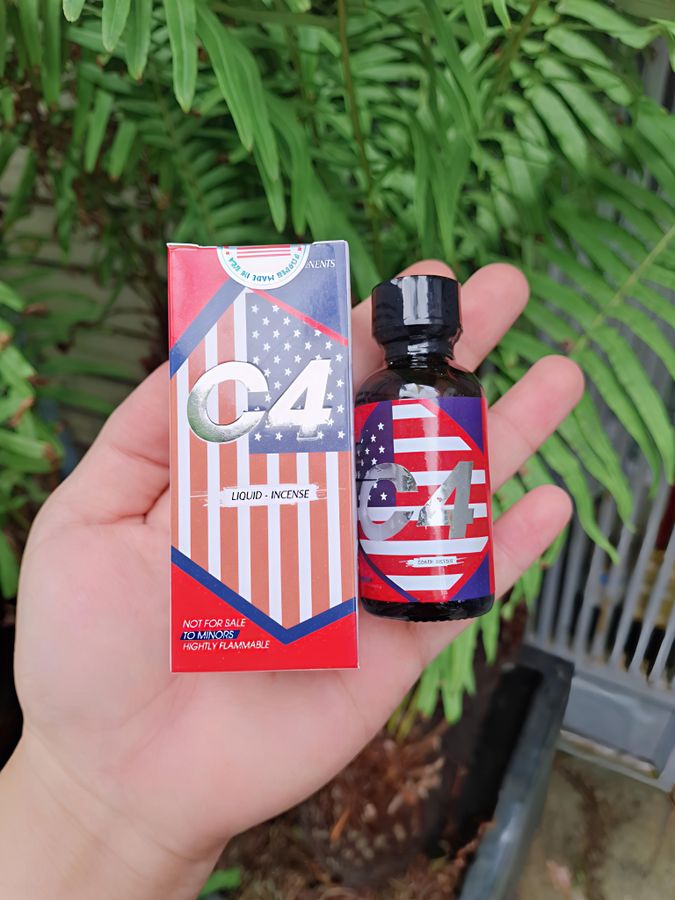 Popper popper 30ml USA không cồn, Mùi Dịu, Cực Mạnh, che tên 
