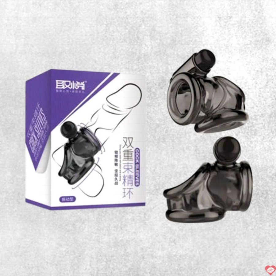 Bao cao su đôn dên Cock Sleeves rung mạnh tăng kích thước