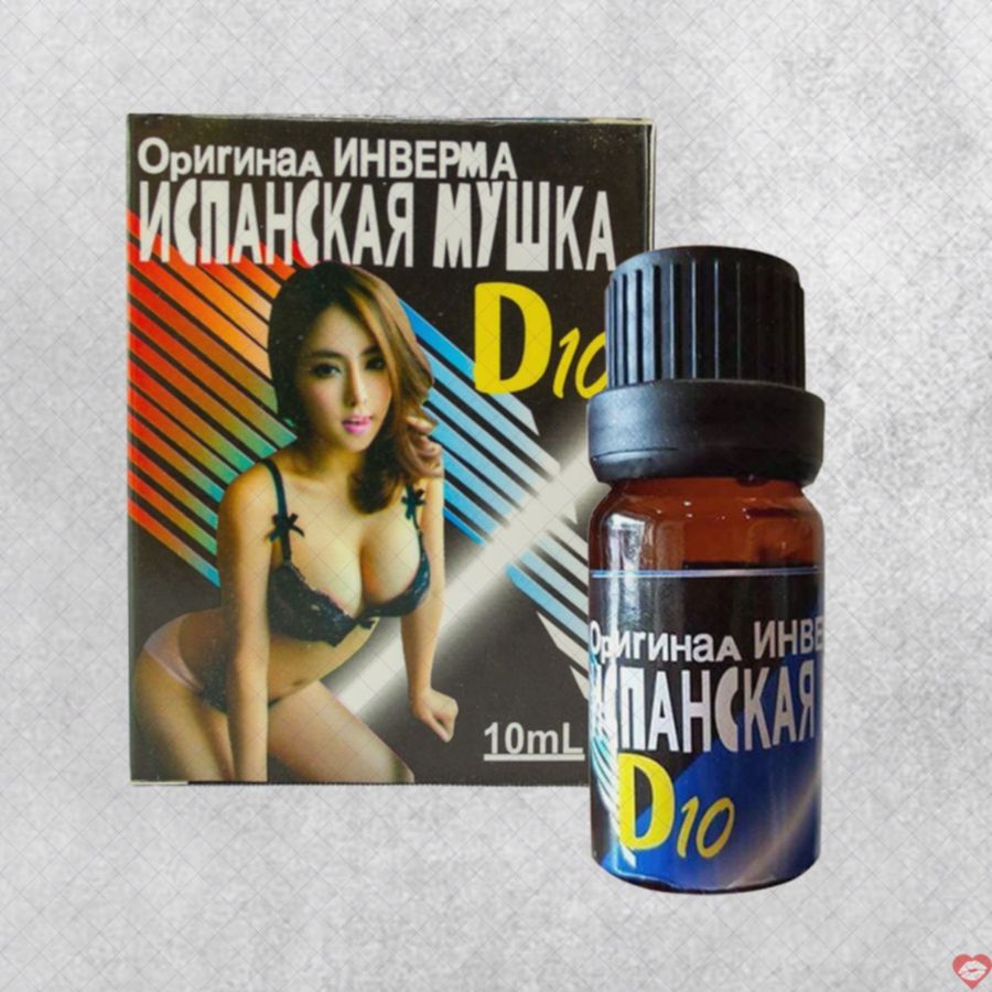 Nước Tăng Khoái Cảm Nữ Dạng Nước D10 Chính Hãng Nga Hỗ Trợ Tăng Khoái Cảm