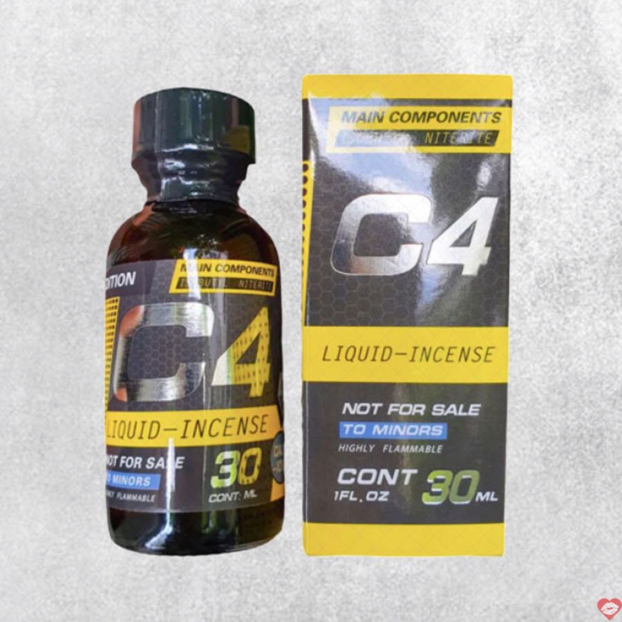 Popper C4 vàng 30ml PWD Mỹ chính hãng Kích thích cực mạnh 348923