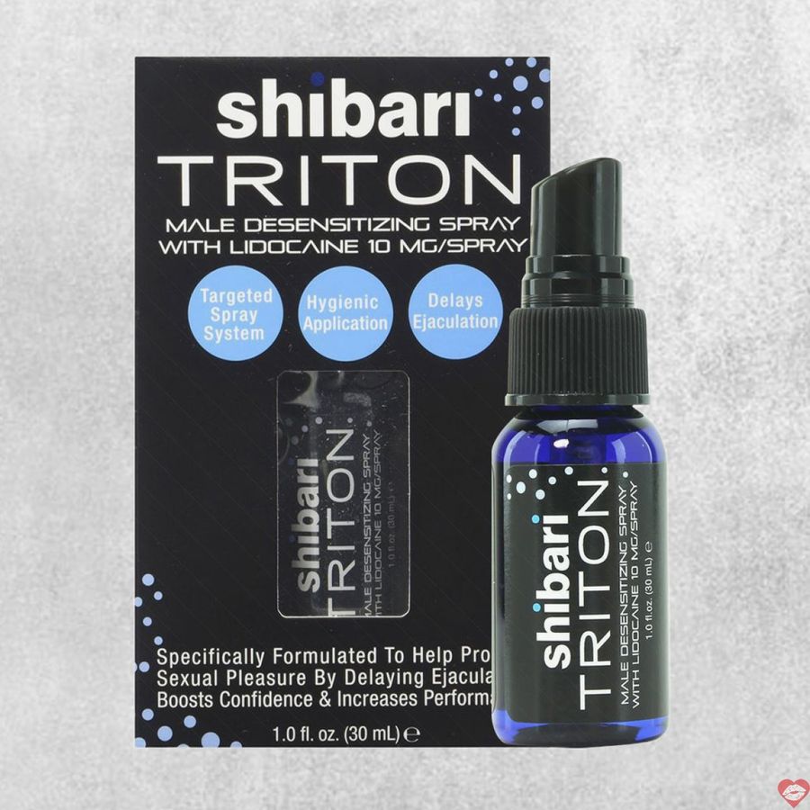 Chai xịt Shibari Triton Mỹ 30ml kéo dài thời gian chống xuất tinh sớm hiệu quả 348936