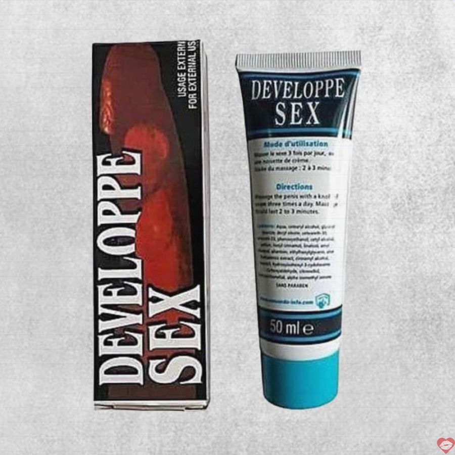 Gel Tăng Kích Thước Dương Vật Develope 50g Pháp Chính Hãng