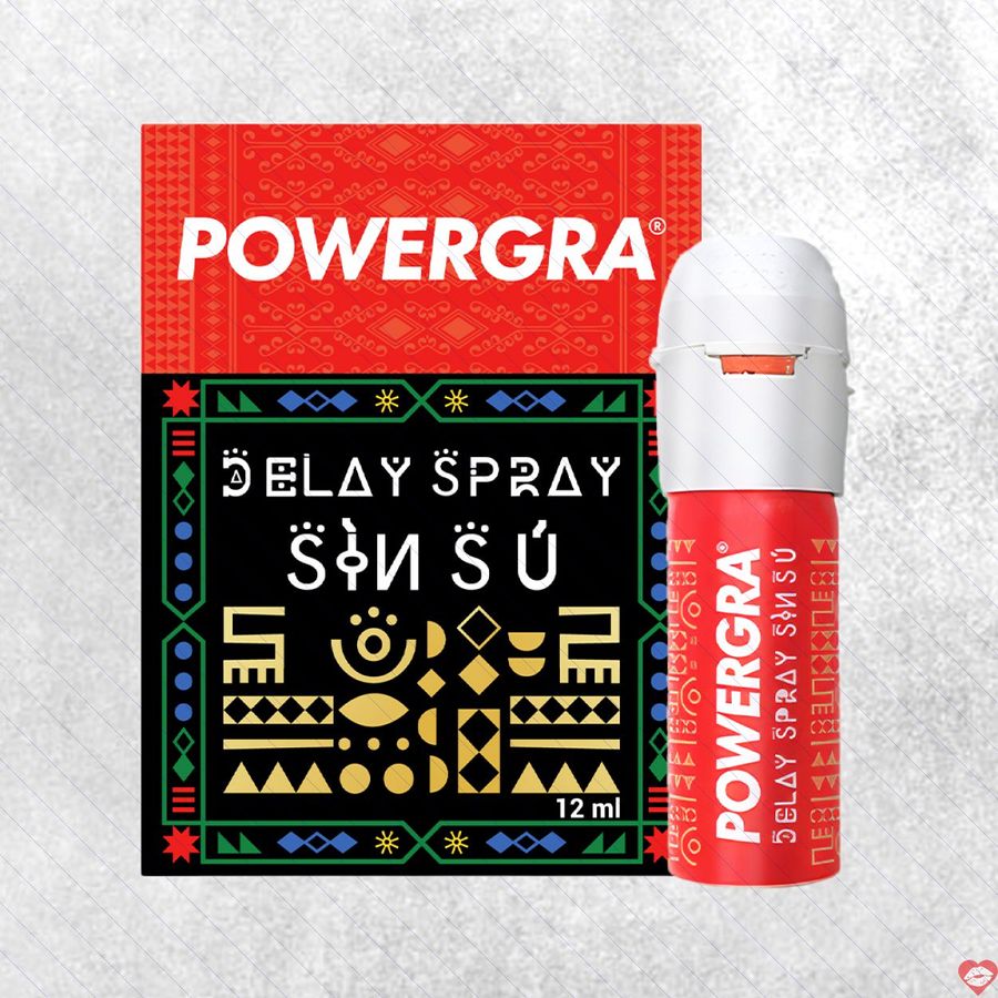 Powergra Delay Spray 12ml chống xuất tinh sớm tăng cường bản lĩnh 348978