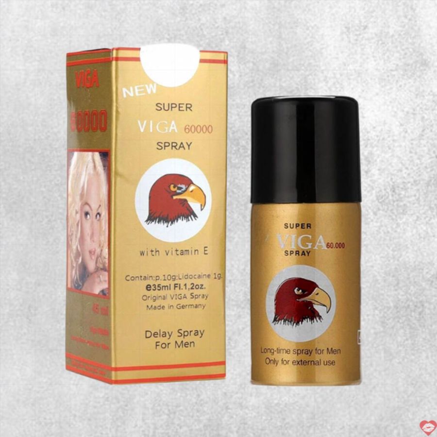 Chai xịt Super Viga 60000 Đức 45ml tăng cường sung mãn, kéo dài 348993