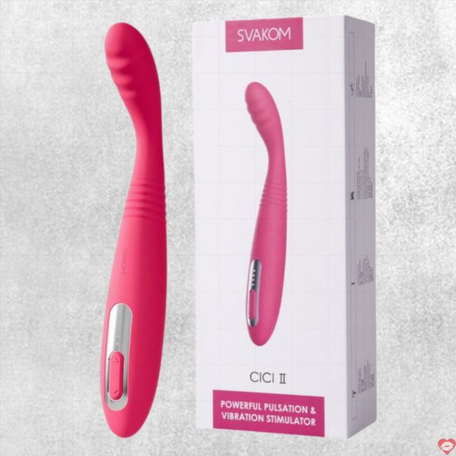 Máy rung thụt Svakom Cici II mềm mịn massage điểm G kích thích khoái cảm