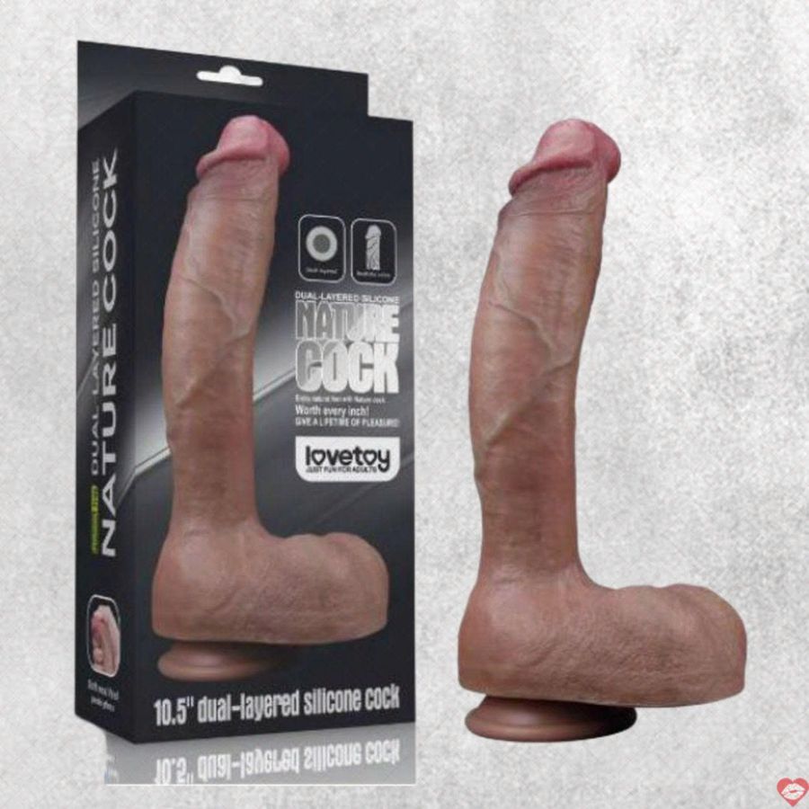 Dương vật giả Lovetoy Silicon 10.5 inch mềm mại siêu kích thích