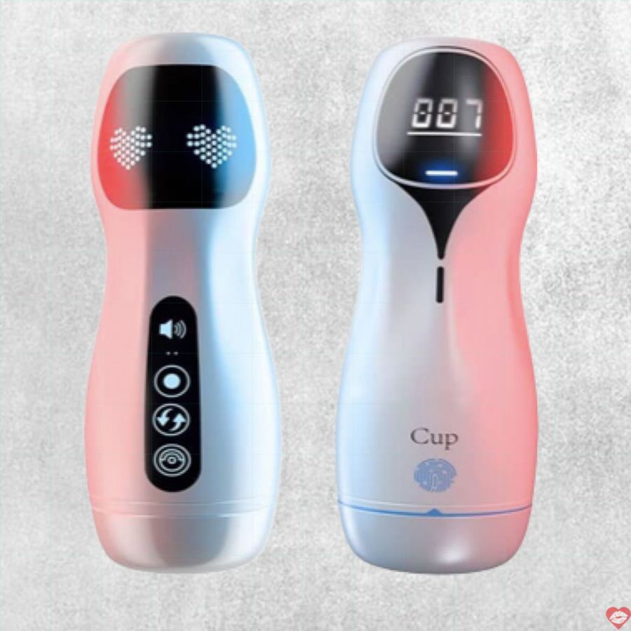 Cốc Âm Đạo Giả Long Love Rung Rên Màn Hình Cảm Biến Theo Nhịp