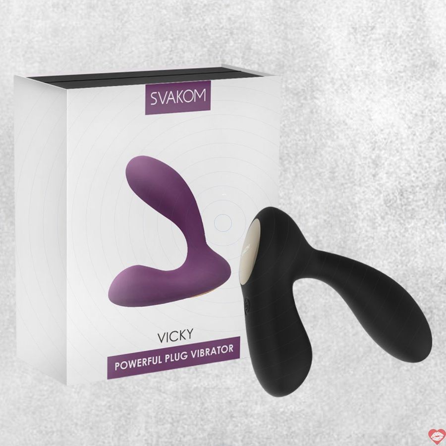 Máy rung hậu môn Svakom Vicky 35 tần số siêu mạnh, sạc điện tiện lợi
