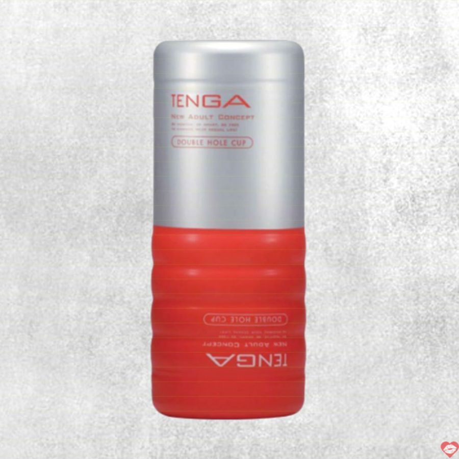 Âm đạo giả 2 đầu nhỏ gọn Tenga Double Hole Cup trải nghiệm thật