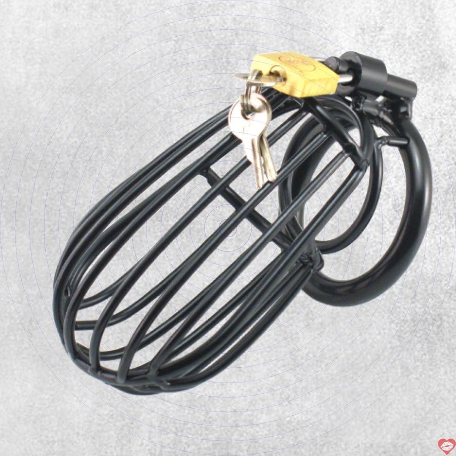 Khóa dương vật thép không gỉ lồng chim BDSM siêu bền kích thích