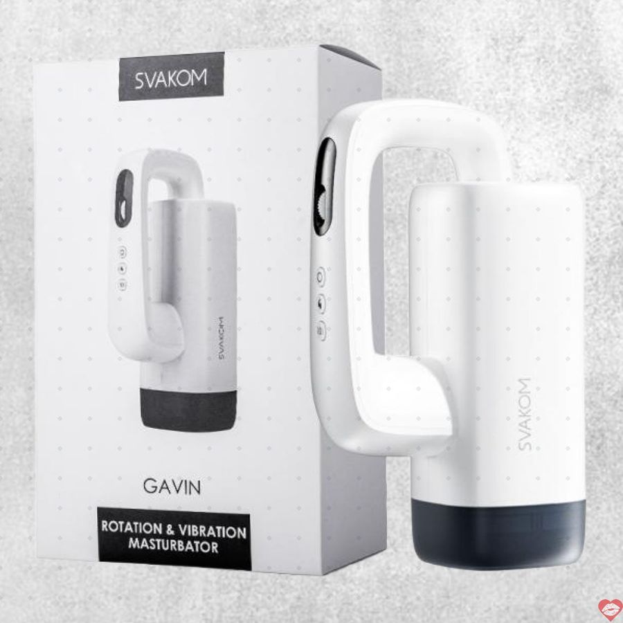Máy Thủ Dâm Svakom Gavin Tự Động Rung Thụt Làm Nóng App Bluetooth