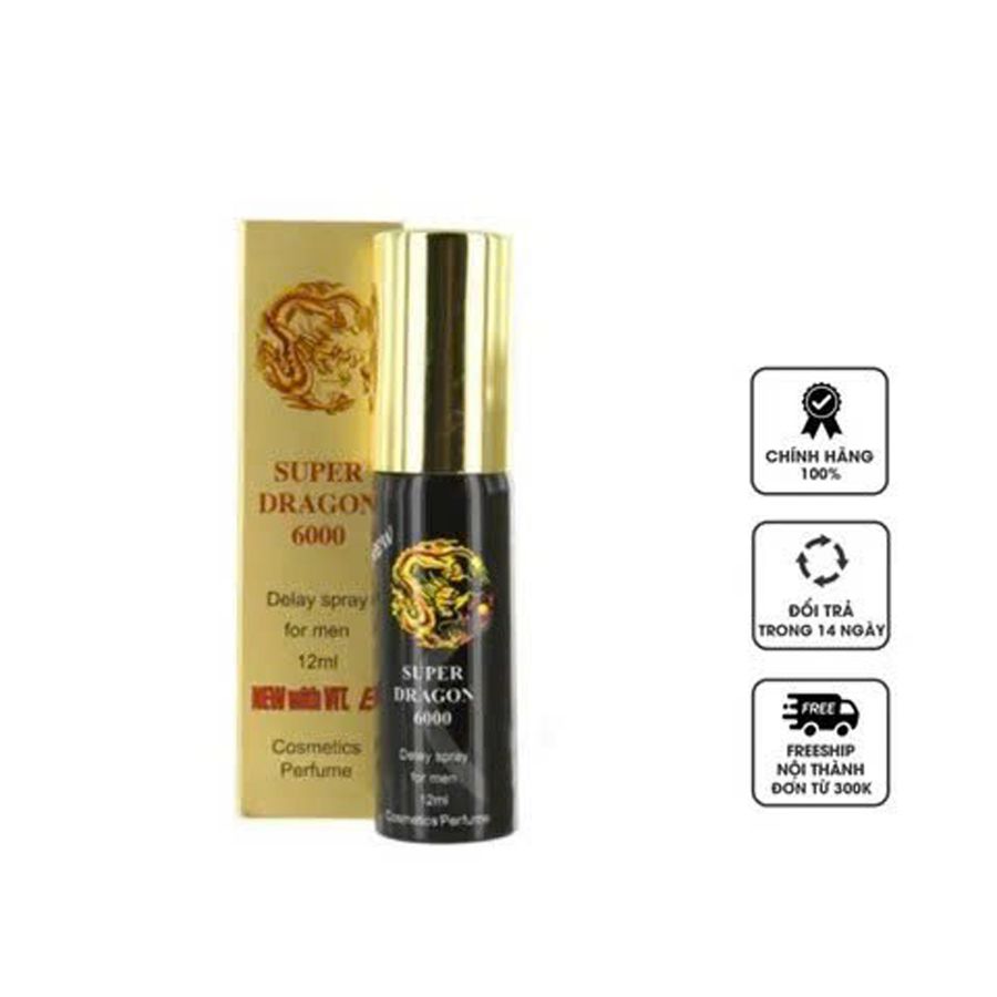Dung dịch xịt đậm đặc Super Dagon6000 đức cao cấp cho nam